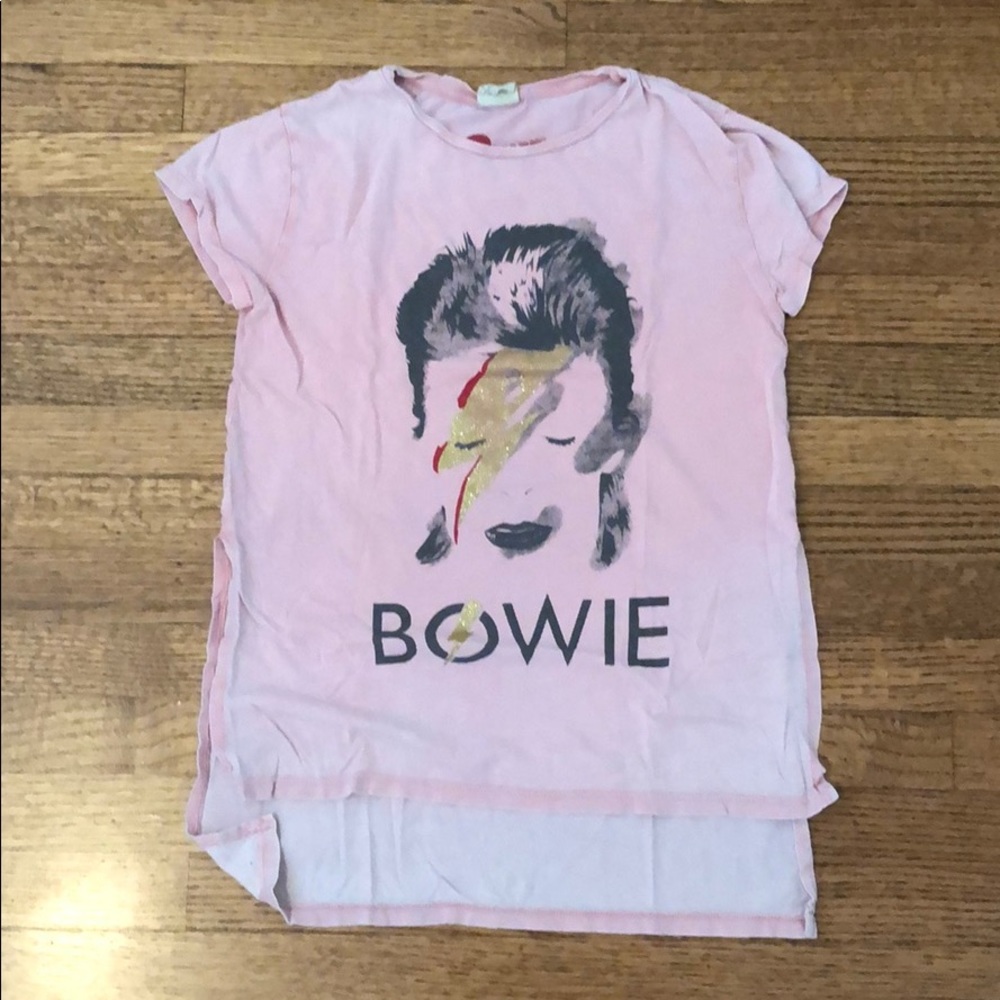 Girls David Bowie shirt
